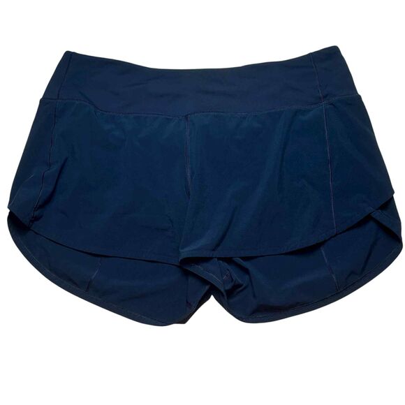 Lululemon Speed Up Short Mid-Rise *4" *True Navy - Picture 2 of 8